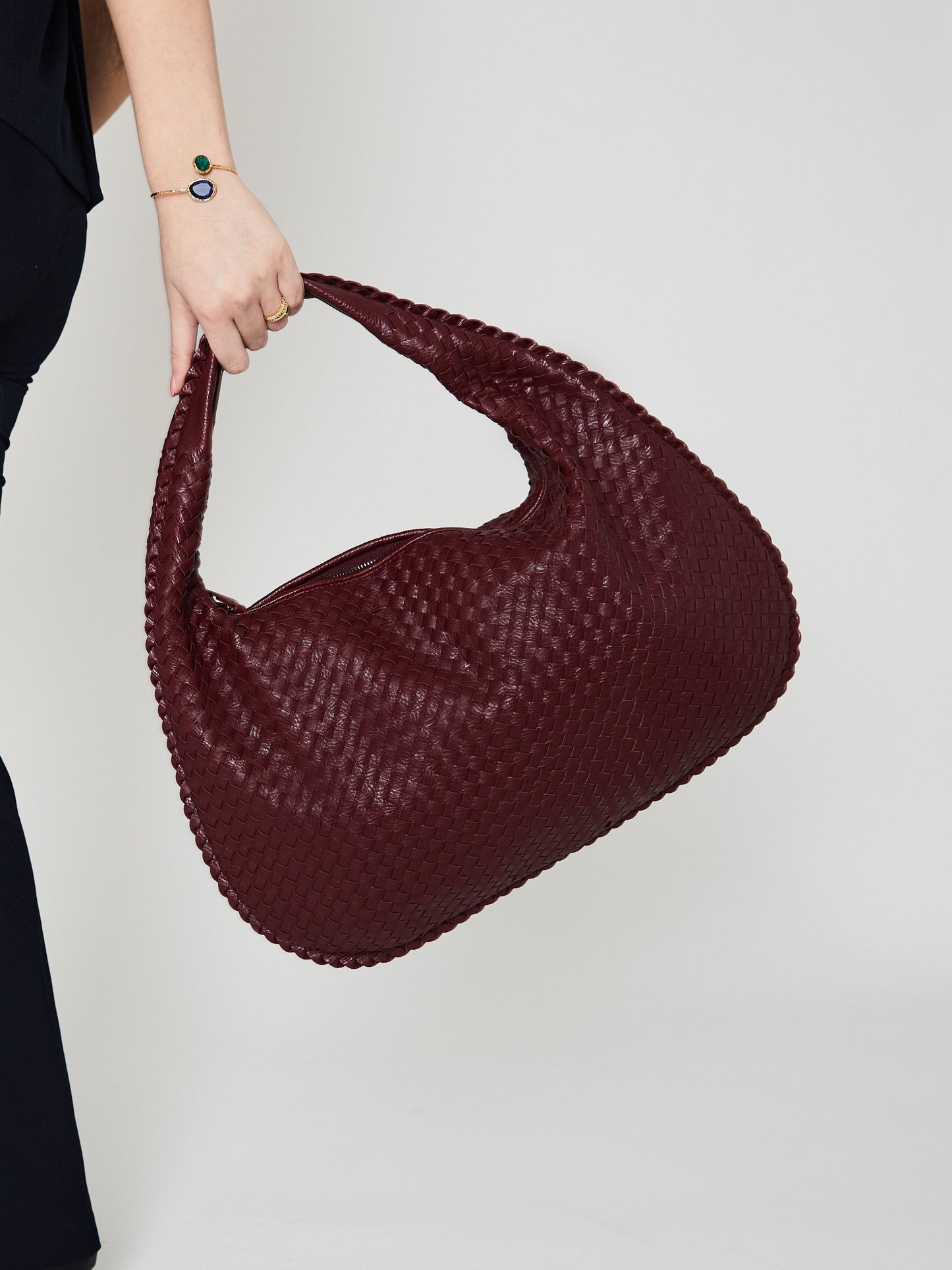 Burgundy Everyday Shoulder Bag