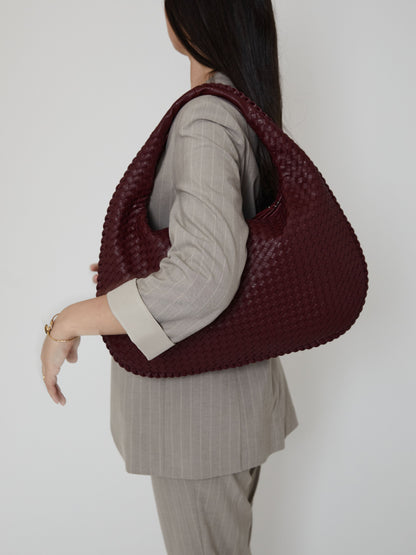 Burgundy Everyday Shoulder Bag