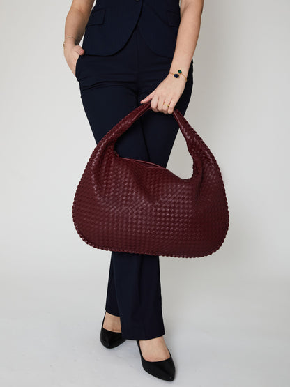 Burgundy Everyday Shoulder Bag