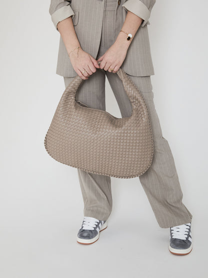 Dark Beige Everyday Shoulder Bag