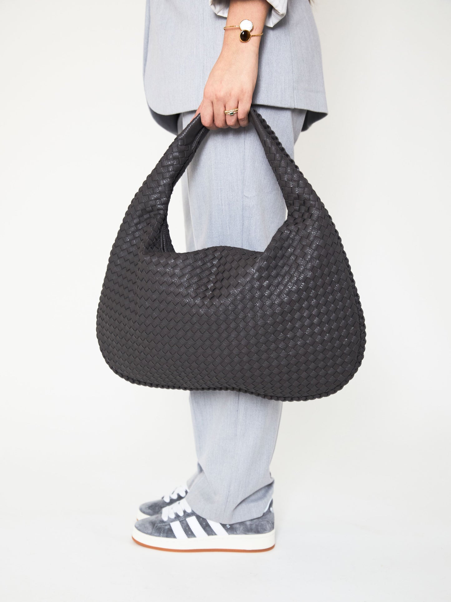 Dark Grey Everyday Shoulder Bag