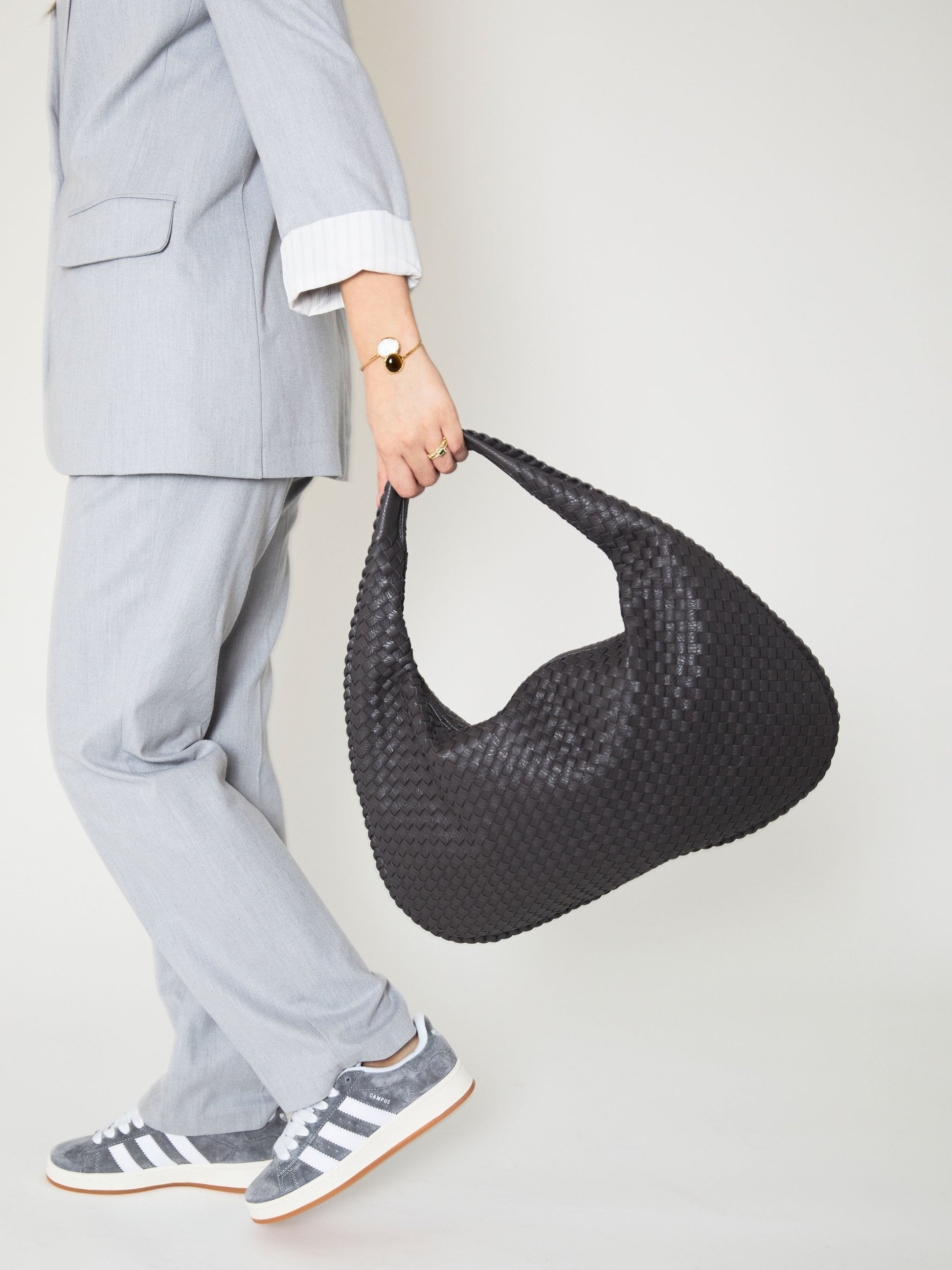 Dark Grey Everyday Shoulder Bag