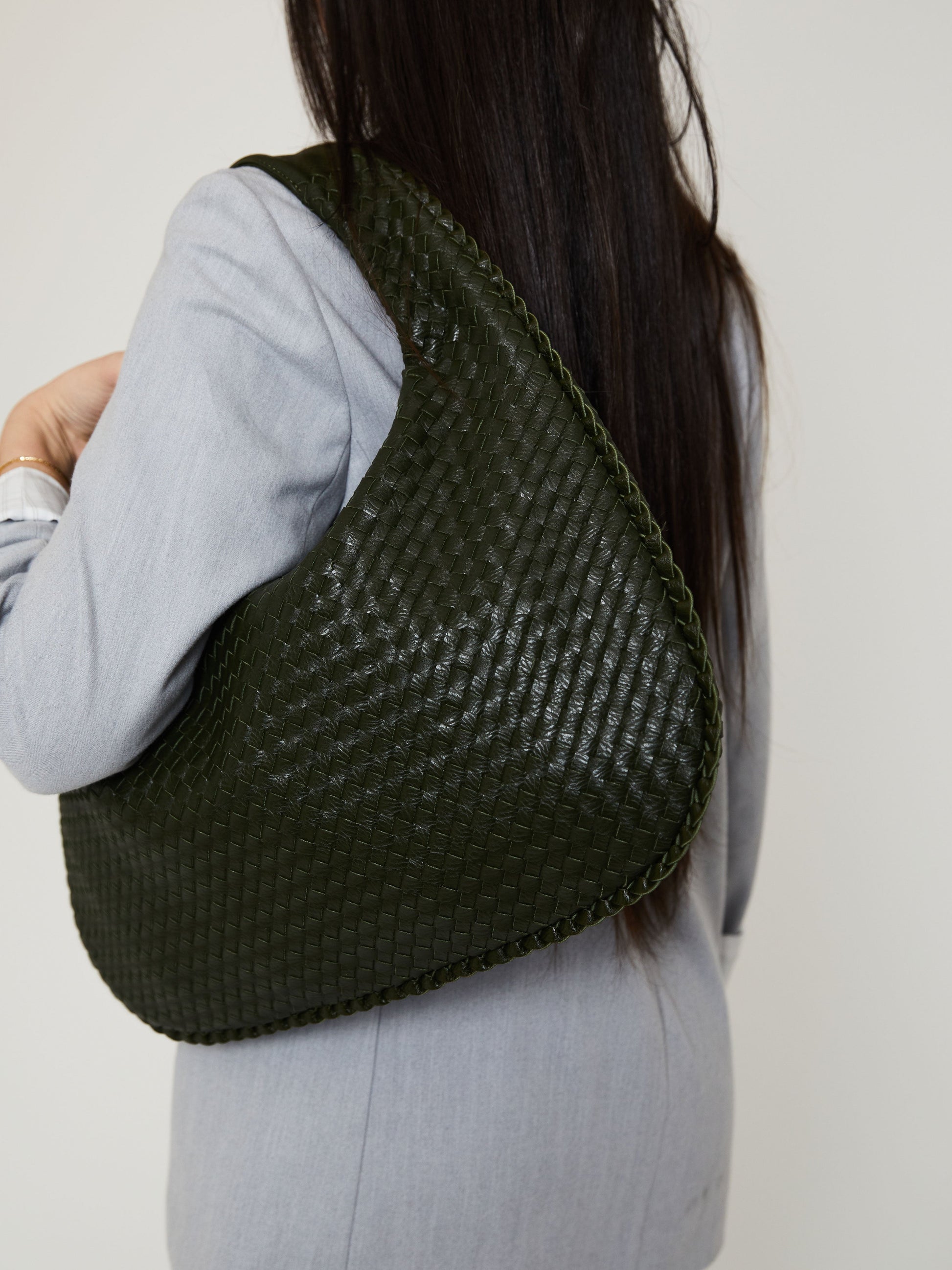 Hunter Green Everyday Shoulder Bag