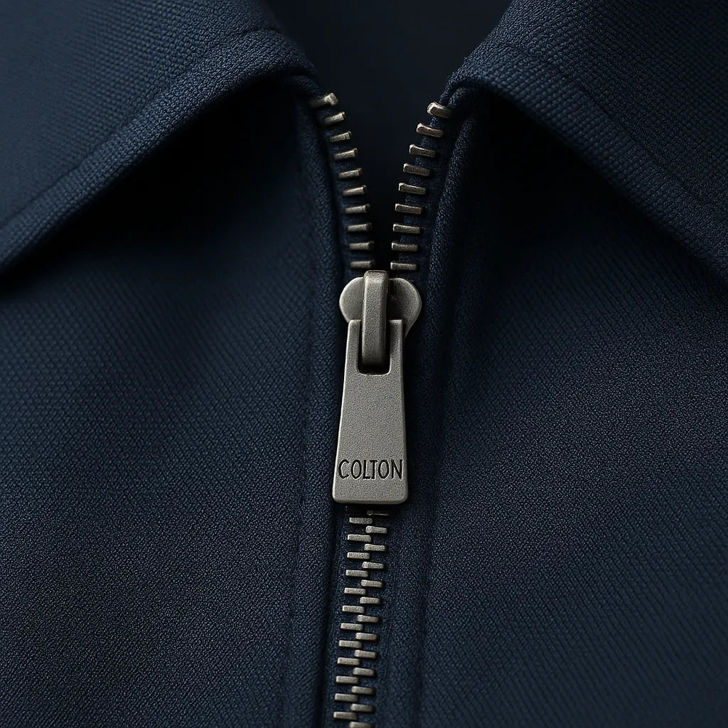 Men's Lightweight Zip-Up Bomber Jacket