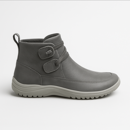 Orthopaedic Women's Mid-Top Leather Boots