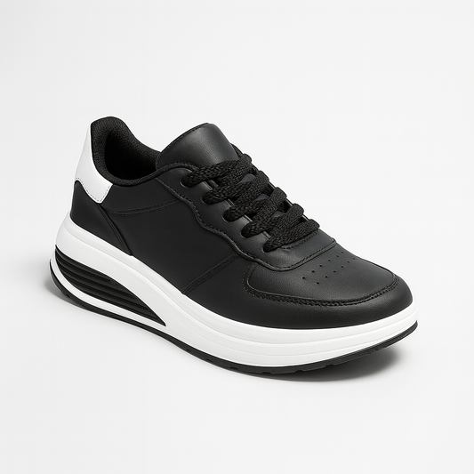 Orthopaedic Women's Everyday Colour Trainers Jet Black