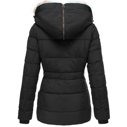 Women’s Winter Puffer Jacket | Fur Hood Insulated Waterproof Coat
